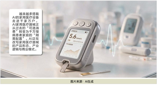 智能血糖监测设备火了！AI重构家用医疗器械产业